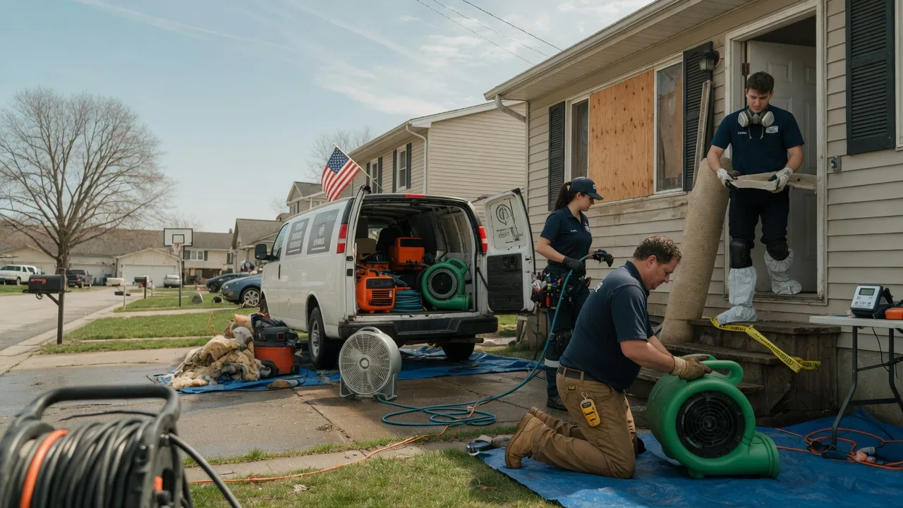 Water Damage Restoration in Fairgrove, MI near me